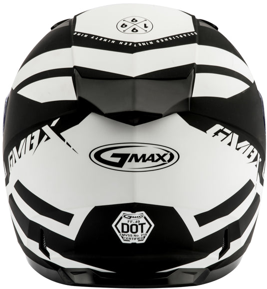 FF-49 FULL-FACE BERG SNOW HELMET MATTE BLACK/WHITE MD G2493435 F.TC-15 image 4