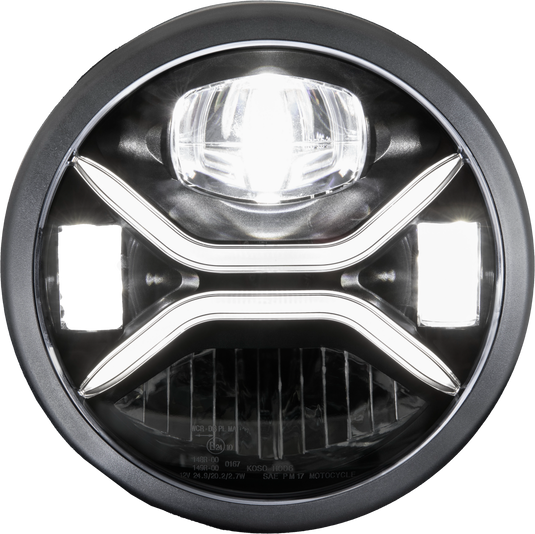 ZENITH LED 7 INCH HEADLIGHT GA030000 image 2