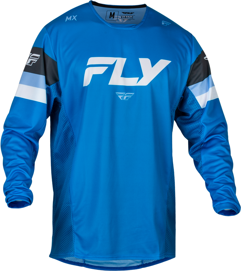 Load image into Gallery viewer, KINETIC PRIX JERSEY BRIGHT BLUE/CHARCOAL/WHITE MD 377-420M image 1
