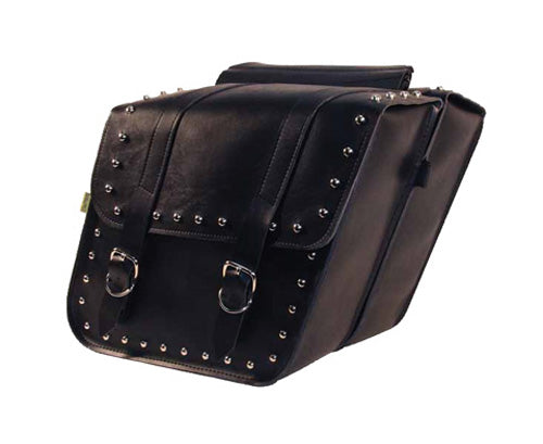 STUDDED SERIES STANDARD SLANT SADDLEBAG SET