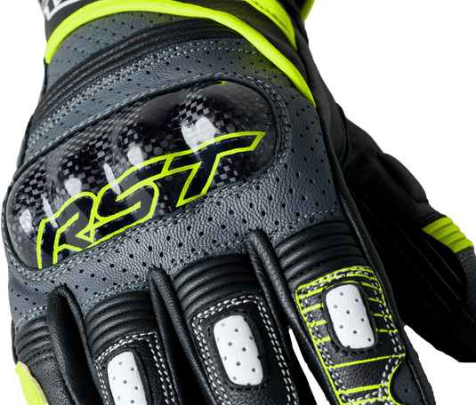 FULCRUM CE GLOVE GREY/FLO YELLOW/BLACK  MD 103179F.YEL-09 image 3