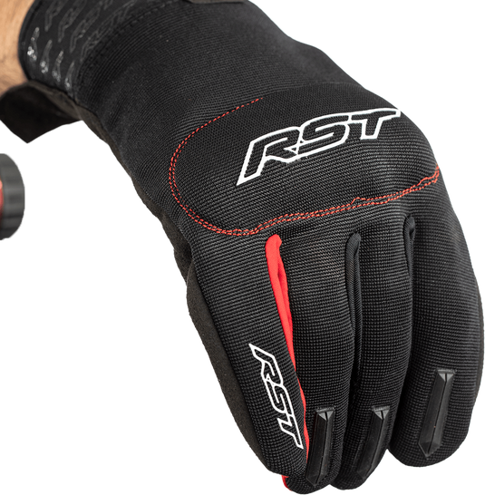 RIDER CE GLOVE BLACK/RED MD 102100RED-09 image 6