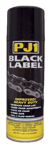 PJ1 HEAVY DUTY BLACK LABEL CHAIN LUBE, 5OZ.