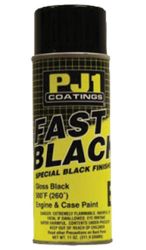 PJ1 SPRAY GLOSS BLACK EPOXY PAINT - 500F NET. WT. 11 OZ