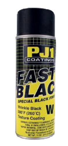 PJ1 SPRAY BLACK WRINKLE PAINT-350F, 11OZ.