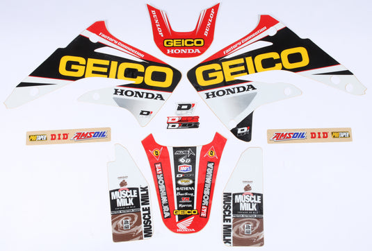 2014 GEICO HONDA GRAPHICS/TRIM KIT 10-10-614 image 1