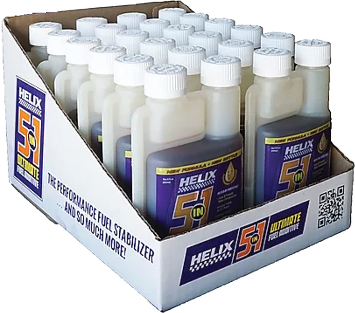 5 IN 1 FUEL ADDITIVE 1 - 12 PACK OF 8 OZ. BOTTLES 911-1212 image 1