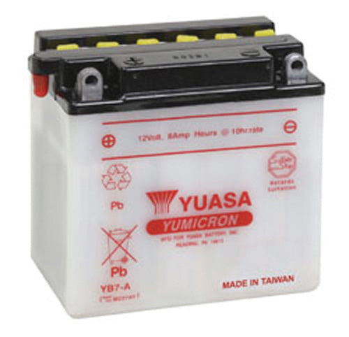 YUASA YB7-A YUMICRON-12 VOLT BATTERY