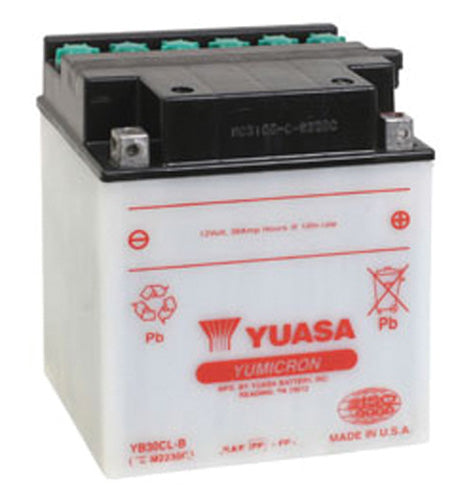 YUASA YB30CL-B YUMICRON-12 VOLT BATTERY