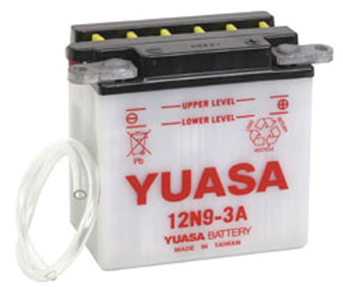 YUASA 12N9-3A CONVENTIONAL 12 VOLT BATTERY