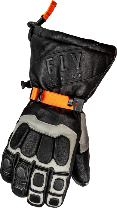 GLACIER GLOVES BLACK/GREY/ORANGE 2X 363-39422X image 1