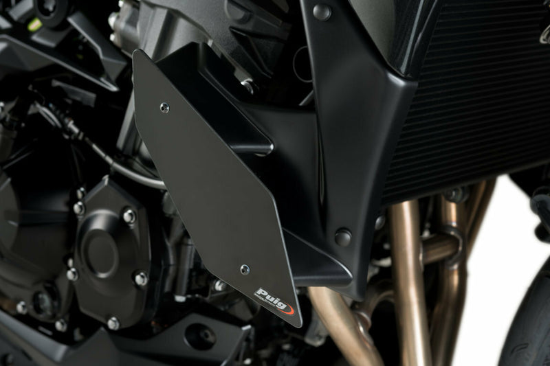 Load image into Gallery viewer, DOWNFORCE SIDE SPOILERS BLACK KAW 20284N image 5
