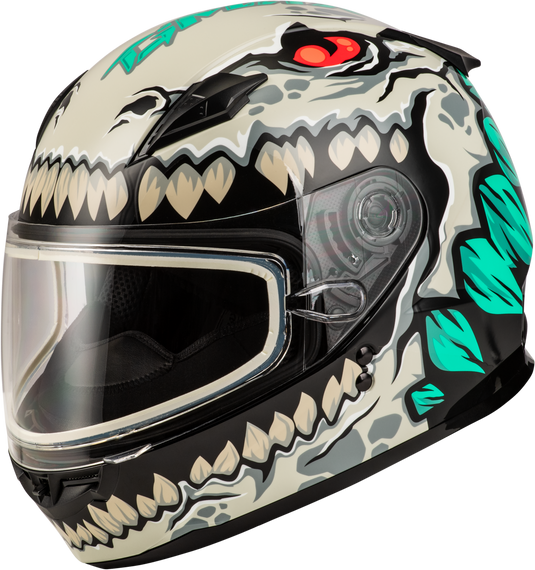 YOUTH GM-49Y DRAX SNOW HELMET SILVER YS F2499120 image 1