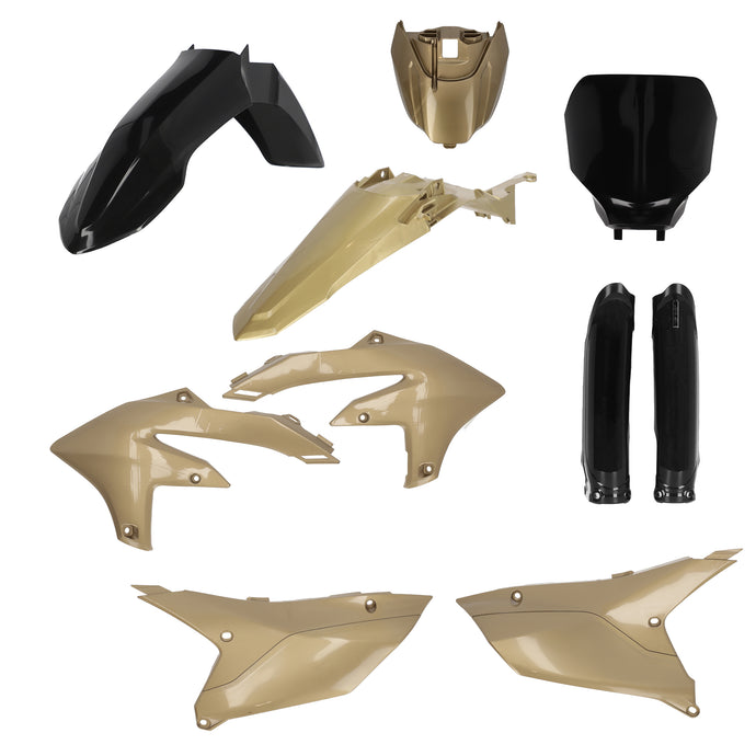 FULL PLASTIC KIT BLACK/GOLD YAM 2979597838 image 1