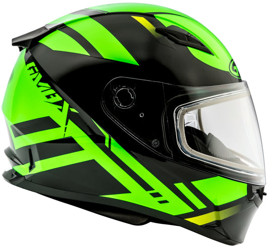 FF-49 FULL-FACE BERG SNOW HELMET BLACK/HI-VIS GREEN SM G2493674 TC-23 image 3