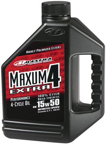 EXTRA 15W50 100% SYNTHETIC MAXUM4 SERIES (128 OZ)