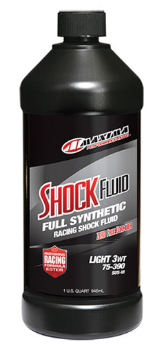 SYNTHETIC RACING SHOCK FLUID LIGHT 75/390 3WT. (32 OZ)