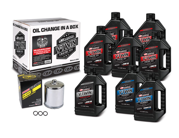 Milwaukee 8 V-Twin Oil Change Kit - Chrome