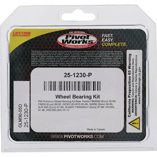 WHEEL BEARING KIT PREMIUM 25-1230-P image 4