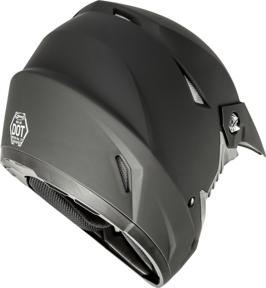 YOUTH MX-46Y OFF-ROAD HELMET MATTE BLACK YS G3460450 image 2
