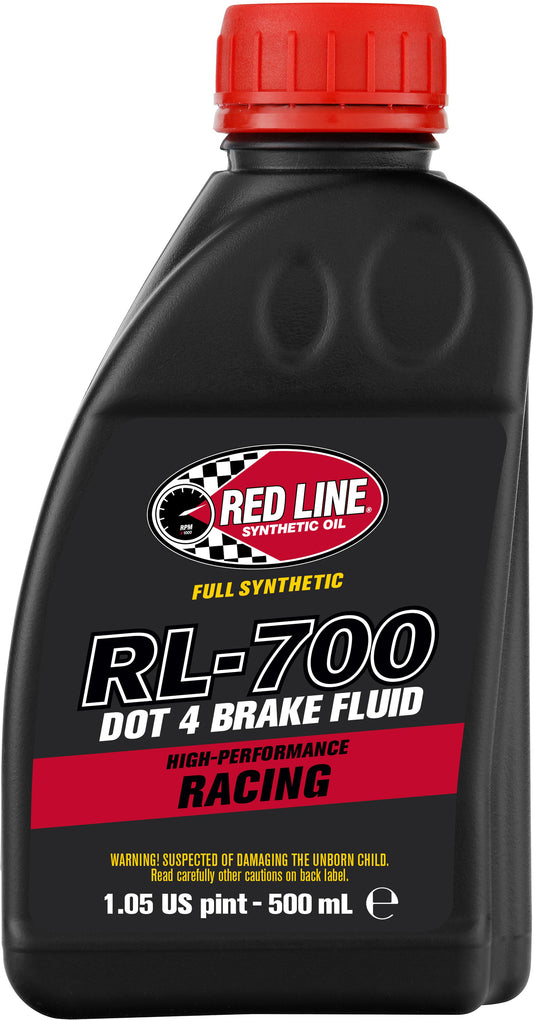 RL-700 DOT 4 SYN BRAKE FLUID 500ML 6/CASE 90405 image 1