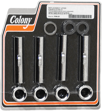 UPPER PUSHROD COVER KIT OUTER EVO SHOV/40-47 KNUCK 7508-20 image 1