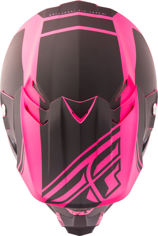 F2 CARBON REWIRE HELMET MATTE NEON PINK/BLACK LG 73-4169-4-L image 4