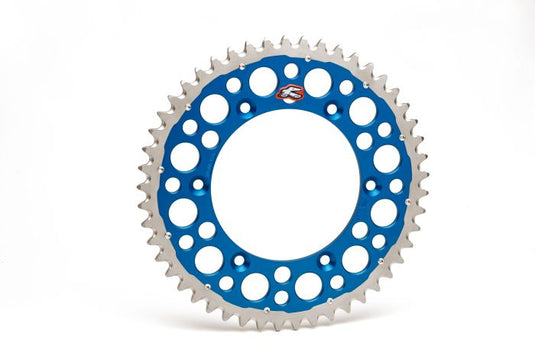 RENTHAL TWINRING SPROCKET BLUE49T