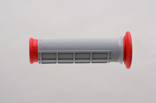 RENTHAL ATV GRIPS DL DIAMOND /WAFFLE GREY / RED