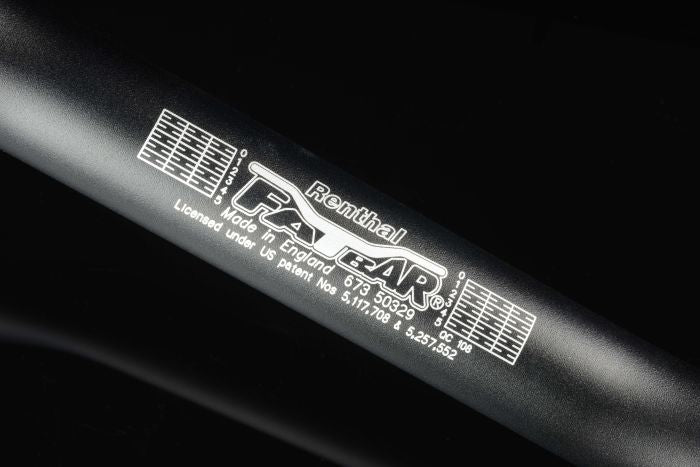 Load image into Gallery viewer, RENTHAL 673 TRIALS 100FATBAR BLACK
