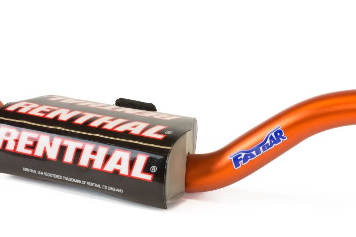 Load image into Gallery viewer, RENTHAL 673 TRIALS 100FATBAR ORANGE
