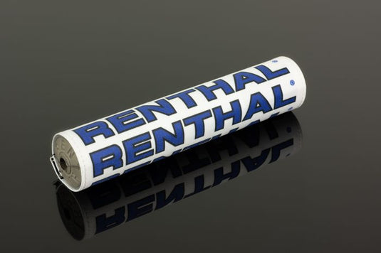 RENTHAL SX PAD 10IN WHITE/BLUERETRO