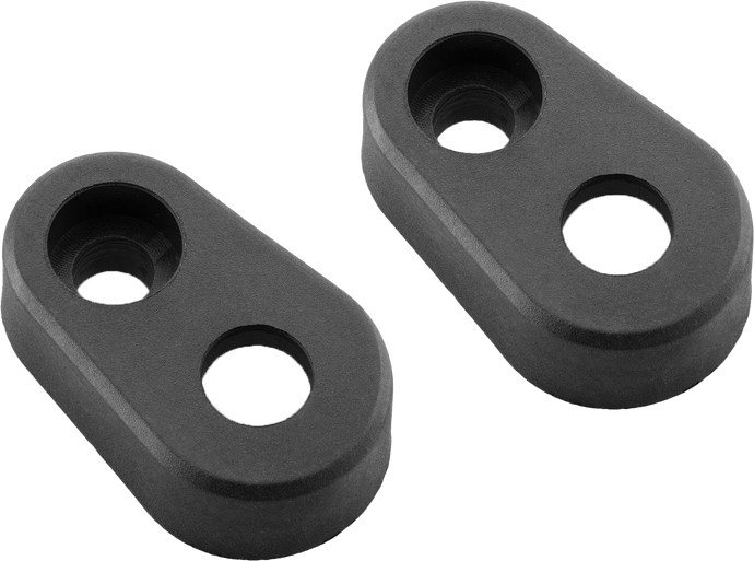TURN SIGNAL MOUNTING KIT 2 PCS BLACK FR231B image 1