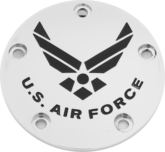 TC TIMER COVER AIR FORCE CHROME AIRF04-04 image 1