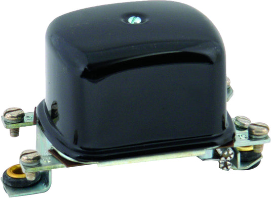 ELECTRO-MECHANICAL VOLTAGE REGULATOR 12V BLACK 201107 image 1