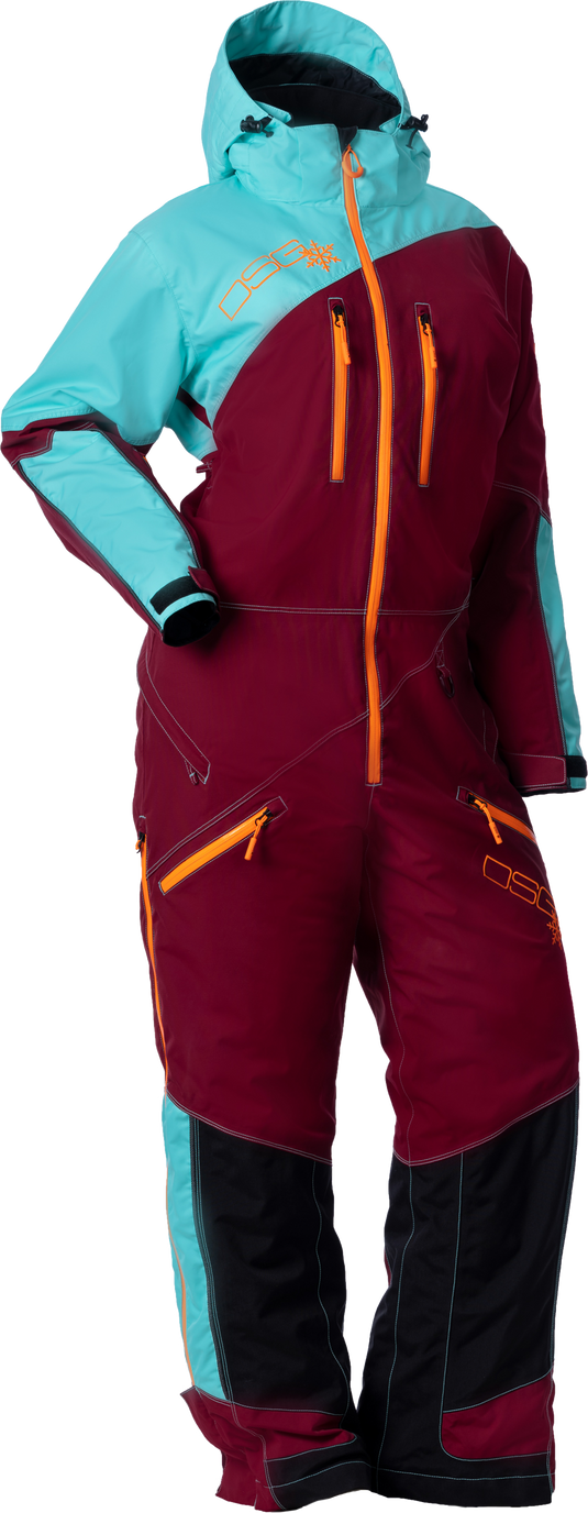 DSG MONOSUIT 2.0 AQUA/GARNET 3X 52264 image 2