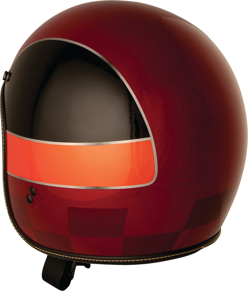 Load image into Gallery viewer, .38 WINNER HELMET RED/BLACK/ORANGE SM 73-8236S image 3
