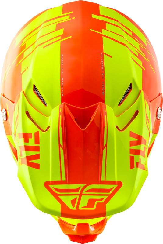F2 CARBON FORGE COLD WEATHER HELMET HI-VIS/ORANGE XL 73-4128-5-X image 4