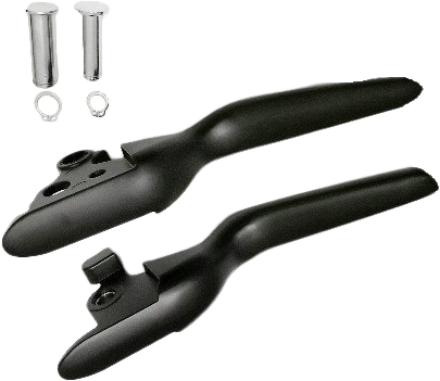 LSR LEVER SET `18-UP SOFTAIL BLACK 053591 image 1