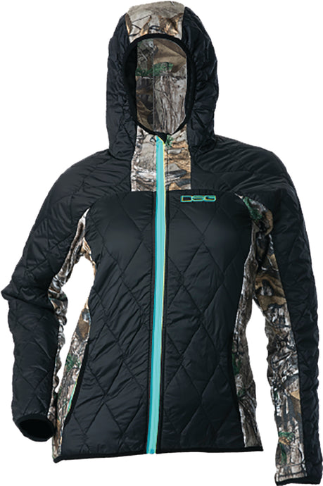FLEECE JACKET REALTREE/BLACK/AQUA SM 21752 image 1