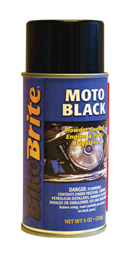 BIKE BRITE MOTO-BLACK 9 OZ