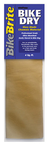 BIKE BRITE BIKE DRY MAN MADE DRYING CLOTH
