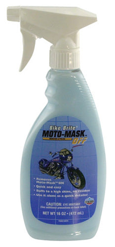 BIKE BRITE MOTO MASK OFF 16 OZ