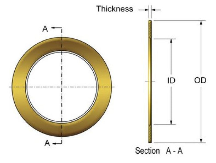 KPMI THRUST WASHER TRANSMISSION  C674