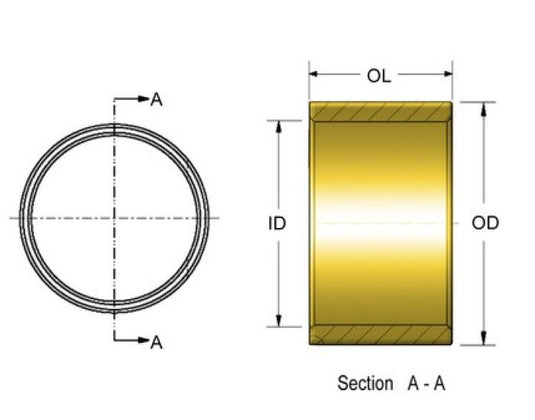KPMI BUSHING, FORK, BOTTOM, VAR IOUS TRIUMPH® APPLICATIONS