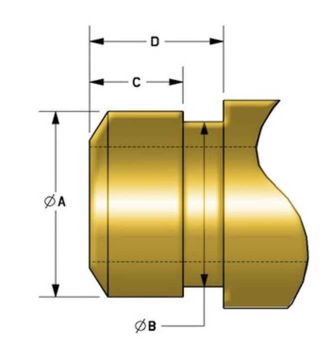 KPMI SEAL, RED VITON, 6.5MM STE M X 0.475