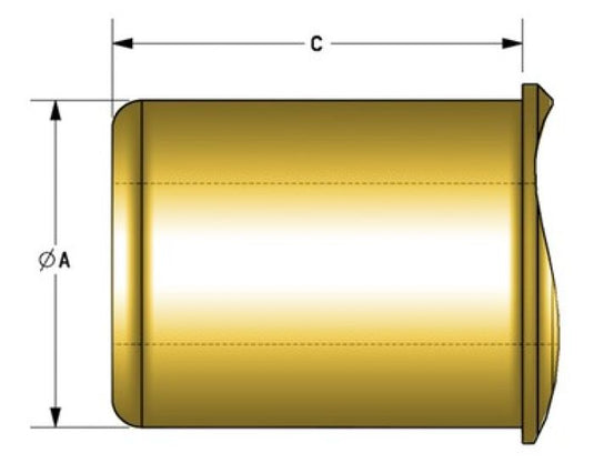 KPMI SEAL, RED VITON, 8.0MM STE M X 0.472