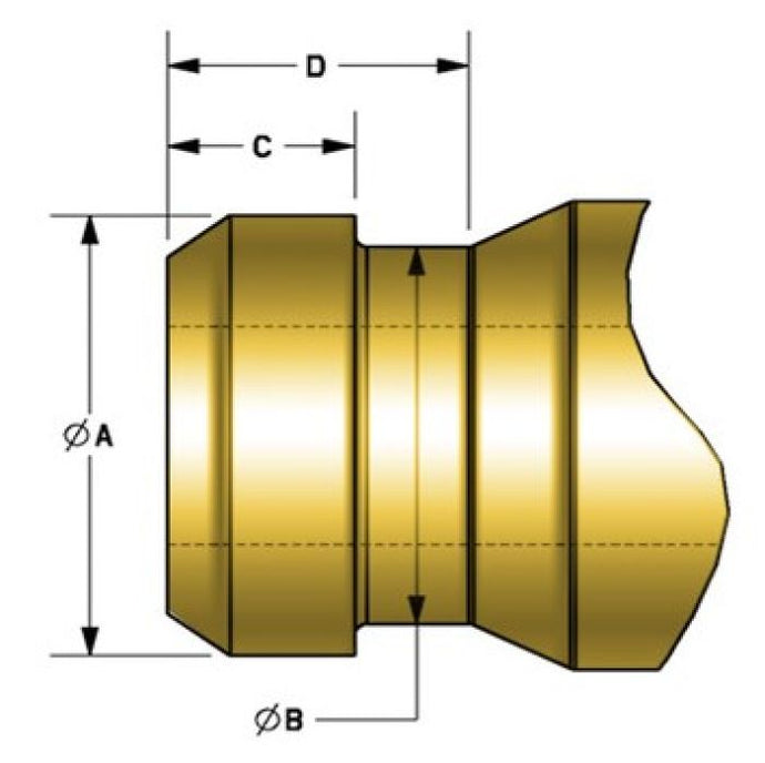 KPMI SEAL, RED VITON, 5.5MM STE M X 0.435