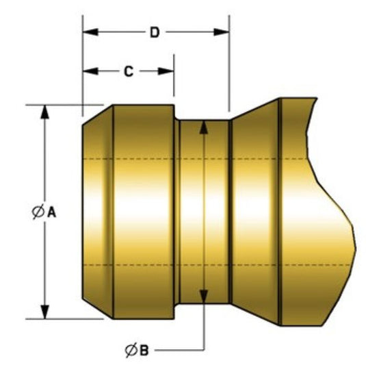 KPMI SEAL, RED VITON, 4.0MM STE M X 0.285