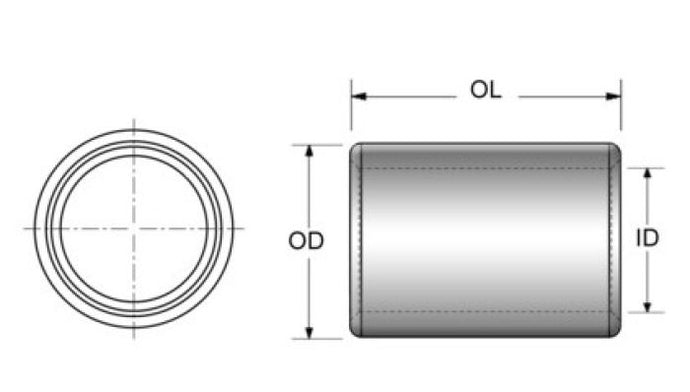 KPMI DOWEL PIN, STEEL (PKG. OF 20), 0.4365